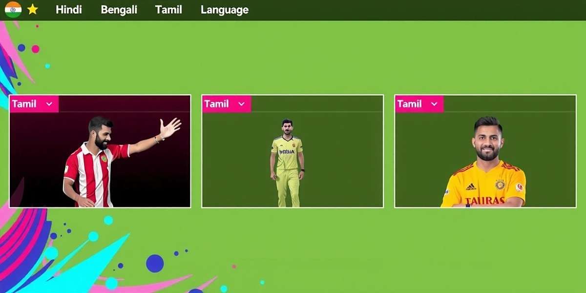 Indian Legends FIFA - Multiple Indian Language Support Indian Legends FIFA showing Hindi, Bengali, and Tamil language interfaces